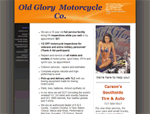 Tablet Screenshot of oldglorymotorcycle.com